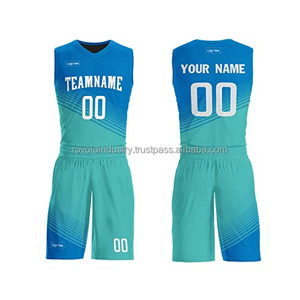 Wholesale Custom Clothing Sublimation Basketball Uniform Breathable Plus Size Team Set Top Selling <b>Cheap</b> Price - Product Image 2