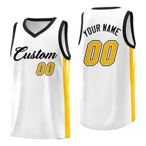 Maillot de basket personnalisé vert sans manches col en V en maille respirante uniforme d'équipe impression sublimée service OEM - Product Image 2