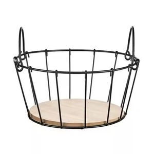 Corbeille à fruits moderne en fil métallique or rose, décorative pour comptoir, bol de rangement pour légumes, panier alimentaire de luxe en fil de fer plaqué cuivre - Product Image 4
