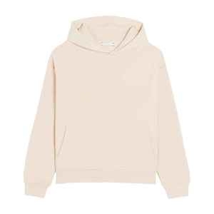 Sudadera Beige para Hombre, Corte Regular, Informal, Otoño, Color Sólido, Tejido de Felpa Francesa, Diseño con Bolsillo, Cuello Redondo - Product Image 3