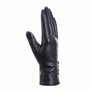 QASWA SPORTS High Quality Adjustable Lightweight Breathable Non-Slip Durable Unisex Winter Customizable Leather <b>Driving</b> <b>Gloves</b> - Product Image 5