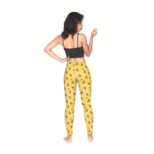 High Quality Solid Color Workout Crossover Waist Yoga <b>Leggings</b> Custom High Waist Knitted Elastic Waist Yoga <b>Leggings</b> - Product Image 3