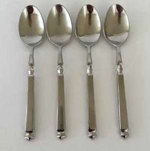 Tenedores de Comedor de Estilo Tradicional con Mango Decorativo, Cubertería para Restaurantes de Alta Cocina, Juego de Tenedores de Mesa de Metal Refinado - Product Image 3