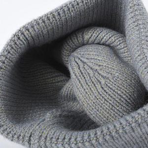 Custom Embroidery Logo <b>Vintage</b> Unisex Acrylic Knit Cuffed Beanie Cap Warm Winter Ribbed Watch <b>Hat</b> Common Travel Beach - Product Image 5