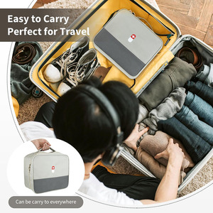 Bolsa médica impermeable personalizada con estuche de primeros auxilios de cuero duradero para medicina de emergencia y uso táctico a precio de mayoreo - Product Image 6