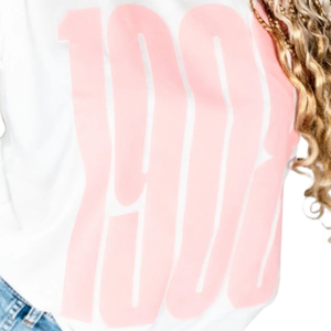 <b>White</b> BIG 1908 Energy Muscle Tee <b>Women</b> Pink Graphic Sleeveless <b>Tank</b> <b>Top</b> Crew Neck Casual Loose Fit Soft Summer Fitness Fashion - Product Image 3