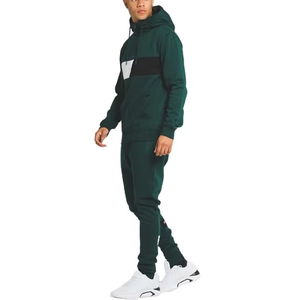 Ensemble de jogging pour homme respirant 100% coton, survêtement de sport, pantalon de jogging surdimensionné, ensemble deux pièces, vêtements décontractés, services OEM/ODM - Product Image 5