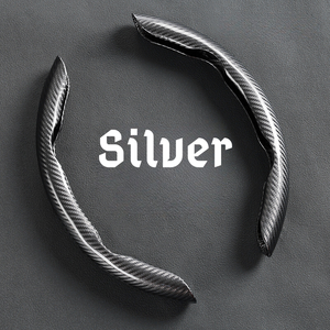 Fantástica nueva cubierta universal para <span class=keywords><strong>volante</strong></span> <span class=keywords><strong>de</strong></span> tono plateado doble D con diseño láser - Product Image 2