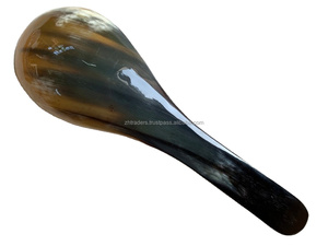 Cucharas de Cuerno de Vaca Hechas a Mano, Pulimentadas, Ecológicas y de Alta Calidad, Vajilla de Cuerno de Búfalo Natural para Eventos, Hoteles y Uso en la Cocina - Product Image 6