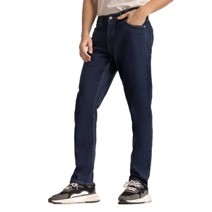 Jeans en denim pour hommes, lavés, respirants, styles tendance hiver-printemps, fabriqués en tissu de coton doux de qualité supérieure - Product Image 1