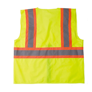 Ropa de trabajo reflectante de tela ligera para construcción, chaleco de seguridad, ropa protectora de alta visibilidad, transpirable - Product Image 3