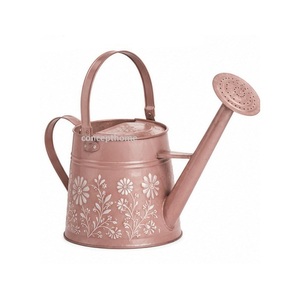 Regadera Galvanizada con Diseño Floral para Jardinería, Duradera, para el Cuidado de Plantas en Exteriores - Product Image 2