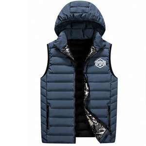 Veste matelassée sans manches pour homme, légère et thermique, avec options de couleurs personnalisées pour les marques de vêtements d'extérieur - Product Image 1
