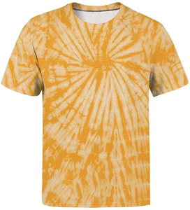 Camiseta Tie Dye Ligera de Último Diseño para Hombre, Manga Corta, Secado Rápido, Ropa Casual, Impresión de Logotipo Personalizado, Camiseta Teñida para Hombre - Product Image 5