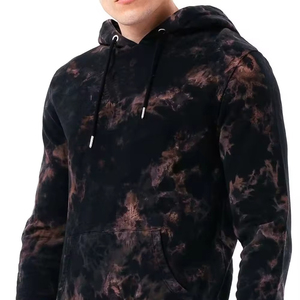 Survêtement d'hiver pour homme respirant, à séchage rapide, antibactérien, imprimé streetwear délavé à l'acide, 100% coton léger à capuche - Product Image 4