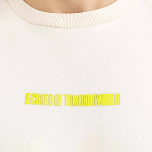 Nueva sudadera de lana de gran tamaño para hombre con estilo de algodón y poliéster, jersey con hombros caídos, bordado sólido personalizable - Product Image 2