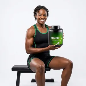 Créatine monohydrate en poudre vegan à absorption rapide pour la croissance musculaire et la perte de poids chez l'adulte, 5 lb - Product Image 2