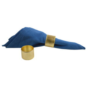 Porte-serviettes en métal massif pour la décoration de table, les mariages et les hôtels – Anneaux de serviette design - Product Image 1