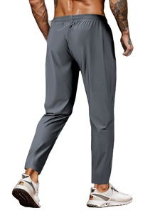 Custom Workout Fitness Pantalones de chándal Running Slim Fit Gym Logo Cintura elástica Liso Pantalones de chándal para hombre - Product Image 3