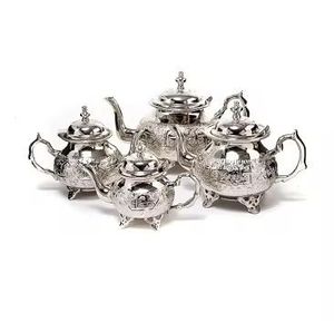 Cafetera Árabe de Lujo Dallah, Termo Chapado en Oro, Elegante Servidor de Café Islámico para Hogar y Hotel - Product Image 5