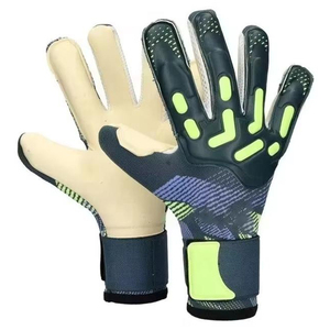 Guantes de portero duraderos con palma que absorbe los impactos y protección reforzada para los dedos, diseño profesional personalizado, guantes de portero de fútbol para hombre - Product Image 2