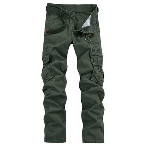 High Quality Lightweight Breathable Casual Canvas Cotton Men's <b>Cargo</b> Pants Custom New Construction <b>Work</b> Pockets Hot Sale - Product Image 1