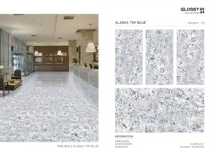Azulejo de Porcelana Brillante de Gran Formato 600x1200, Superficie Pulida Premium, Diseño Moderno para Paredes y Pisos Interiores y Exteriores Plus - Product Image 3