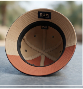 Chapeau Bob Unisexe Personnalisé en Toile avec Broderie 3D, Impression par Sublimation, Polyester/Coton, Effet Gaufré et Blocs de Couleurs pour l'Extérieur - Product Image 3