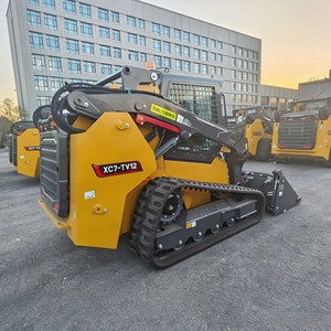 XC7 TV12 Mini Loader Crawler Type High <b>Load</b> Moment Diesel-Powered Construction Machinery - Product Image 3