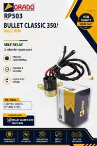 Nouveau modèle de relais de démarrage classique 350 500cc, qualité export pour pièces détachées de deux-roues, Inde Orado - Product Image 4