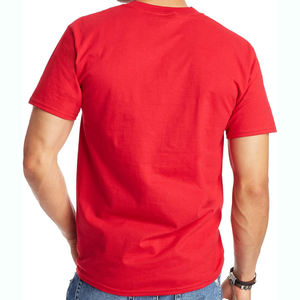 Camisetas de hombre de alta calidad, estilo minimalista, tela lisa, camisetas de hombre aptas para la ropa diaria. - Product Image 3