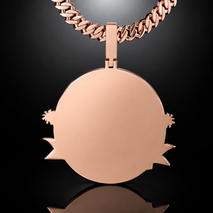 Colgante de Lujo de Plata de Ley 925 con Moissanita VVS Personalizada, Chapado en Oro de 10K, Estilo Hip Hop Iced Out para Fiesta - Product Image 5