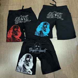 Pantalones Cortos para Hombre de Alta Calidad, Personalizados, a la Moda, 100% Algodón SDL, Peso Medio, Estilo Hip Hop, Cintura Alta Elástica, Impermeables y Ecológicos - Product Image 4