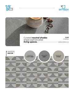 Dalles de terrasse en céramique gris clair, mat, à emboîtement, surface à texture naturelle, pour villa, salon, intérieur et extérieur - Product Image 3