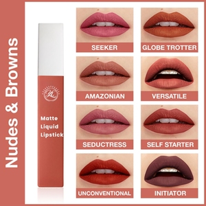 Lápiz Labial Líquido Mate de Alta Pigmentación al por Mayor, Marca Privada, Resistente al Agua, Larga Duración, DIY, OEM, ODM - Product Image 5