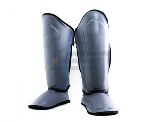 Protections de tibia MMA avec protège-pieds amovibles, protections pour l'entraînement et le sparring, protège-tibias légers - Product Image 6