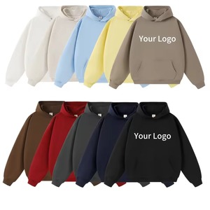 Sweat à capuche en molleton français pour homme, coupe classique, couleur unie, pour l'automne, vêtements décontractés et marques de vêtements - Product Image 4
