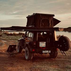 Carpa de Techo Rígida para Auto con Paneles Solares, Núcleo de Panal, Instalación Automática, Ligera, para Campamento al Aire Libre, Disponible desde EE. UU. - Product Image 4