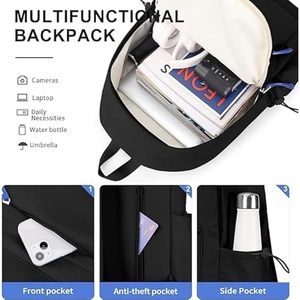 Customized Waterproof PU 30-<b>40L</b> Large Capacity Fashion Zipper laptop bag fashionable with comfortable st Outdoor/Indoor <b>backpack</b> - Product Image 6