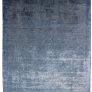 Tapis en laine tissé à la main sur mesure 9x12 gris foncé, minimaliste, avec bordure, pour salons contemporains - Product Image 5