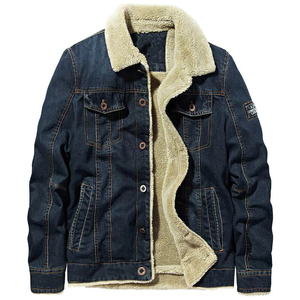 Customize Factory Price <b>Custom</b> Logo High quality mend black <b>denim</b> <b>jackets</b> boys <b>denim</b> <b>jacket</b> OEM - Product Image 1