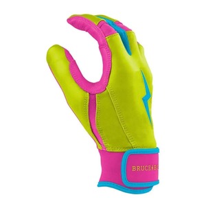 Batting Gloves With <b>Hook</b> And Loop Closure Premium Quality Leather Baseball Batting Gloves For Men And Women Breathable Quick Dry - Product Image 6