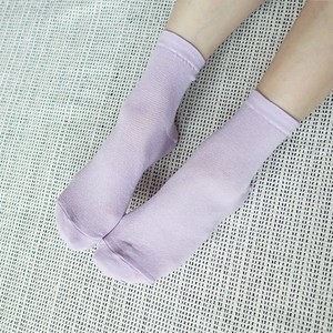 Calzini da donna coreani alla moda estivi sottili e traspiranti in rete intera con vari colori pastello - Product Image 4