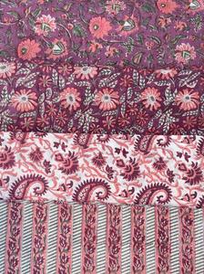 Breathable Eco Friendly Hand Block Printed 100%Cotton Fabric Handcrafted Jaipur Heritage Traditional Block Print Cotton Fabric - Product Image 4