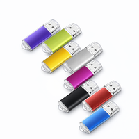 Flashdisk USB 2.0 Metal 64 Gb, Flashdisk 128 Gb Tahan Air, Pen Drive 16GB, USB Key 4GB 8GB, Pendrive 32gb
