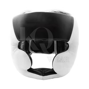 Premium High Leather <b>Training</b> <b>Head</b> Guard Durable Outer Layer Soft Inner Padding Breathable Lightweight for Gym Practice Sparring - Product Image 6