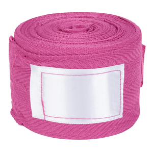 Cotton Durable Boxing Hand <b>Wraps</b> in Yellow Red Blue White <b>Black</b> for Gym Training Comfortable Fit All Seasons Use - Product Image 1