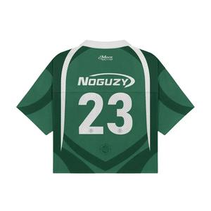 Camiseta de Rugby Casual Extra Grande con Logotipo Personalizado, 100% Algodón, Manga Corta, Transpirable, Ecológica, de Secado Rápido, Talla Grande para Hombre - Product Image 2