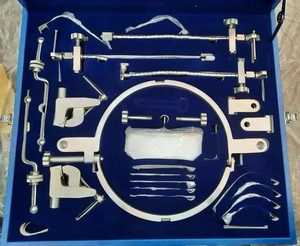 ระบบเครื่องมือถ่างสมอง Budde Halo Retractor สำหรับศัลยกรรมประสาท ทำจากเหล็กกล้าไร้สนิม ได้รับการรับรองมาตรฐาน CE จาก Salaar Industry - Product Image 2