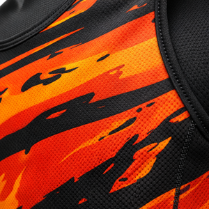 Conjunto Deportivo Profesional Sublimado, Uniforme de Equipo Personalizado, Traje para Correr, Transpirable, Pantalones Cortos sin Mangas - Product Image 6